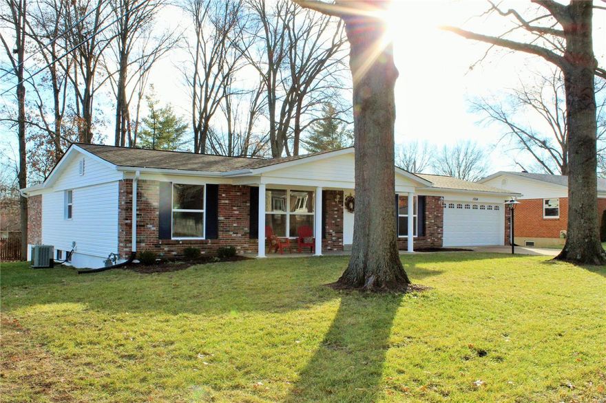 WOW! This home is located in a fantastic neighborhood with 2 grade schools, a park, and several restaurants all within walking distance! This amazing home has been renovated to open it up for today's modern living! Outside you'll find new siding*new garage door*fresh sod and landscaping*new windows*new sliders*almost a 4 car tandem garage! Inside beautifully refinished hardwood throughout and all new lighting and ceiling fans in every room. The walls are painted beautiful tranquil colors to compliment any decor. The exquisite modern stone fireplace is in the center of the home and serves as a gorgeous focal point from the kitchen to the family room. The kitchen is brand new with a wall removed to open the area!  All new stainless steel appliances*counter depth refrigerator*granite counters*pull out  drawers/ cabinets*subway tile backsplash! Both baths have been remodeled and the MB has W/I closet AND a gentleman's closet.  Full finished LL w/ 2 extra sleeping rms and a huge yard/deck!