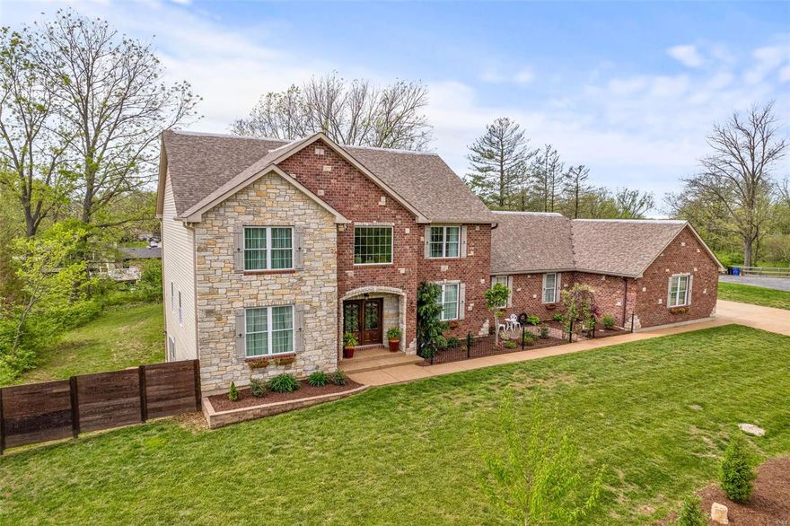 This breathtaking custom built 4 bed 3.5 bath has all the upgrades. Beauty at every turn! A 2-story foyer welcomes you w/ porcelain floors leading to the dining room Through the great room, sunlight illuminates w/white oak wood flrs. Stone fireplace , wet bar. Chefs dream kitchen offers abundant cabinetry, custom cabinets, built in Ice maker, large center island, double ovens, walk/in pantry.  4-season rm. with heated porcelain  floors. convenience & a laundry room. Main flr. Master Br.  2 sinks & a separate tub/shower, walk in closet with organizer.  The staircase takes you up to 3- large bedrooms all with walk in closets, A Jack & Jill bath joins 2 rooms w/ another full bath in the hall.  The outdoor area has a spacious covered gazebo  overlooking  private back yard. 4- car over size garage for all you hobbyist. All sits on over 1 acre to enjoy. Additional Rooms: Mud Room, Sun Room