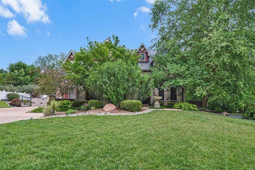 Move-in ready luxury home with countless upgrades and amazing location! First floor boasts great room, office, main bedroom en suite with his and hers closets, hearth room, laundry, and vaulted 2 story great room. The gourmet kitchen features upgraded granite with full backsplash, 6-burner gas Wolf range flanked by decorative corbels and molded hood, built-in refrigerator, recirculating ice maker, gorgeous cabinetry. Upstairs include 3 bedrooms, 2 baths and bonus spaces! Basement includes beautifully built-in bar, wine cellar, movie theater , and exercise room. Extensively landscaped outdoor paradise with POOL with water feature, grill/covered eating, and fireplace. Additional Rooms: Wine Cellar