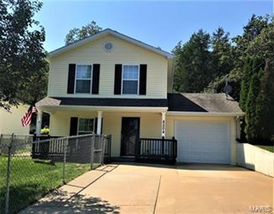 Charming 3 bedroom home located in a lake community. Property qualifies for 100% USDA financing! Don't miss this opportunity!! Beautiful yard, oversized driveway and front covered porch greet you to the home. House has been freshly painted, carpets cleaned, ceramic tile, attached garage with opener and all newer appliances. Living room, kitchen, bathroom and laundry located on the main level. Upper level of home has 3 bedrooms and full bath. Right off the kitchen are stairs that lead to a large covered deck and meticulously maintained yard for entertaining. Enjoy the privacy as the property backs to woods and has a fire pit with built in benches and 2 utility sheds. Lake and fishing access. Seller is willing to leave all appliances and provide a home warranty!