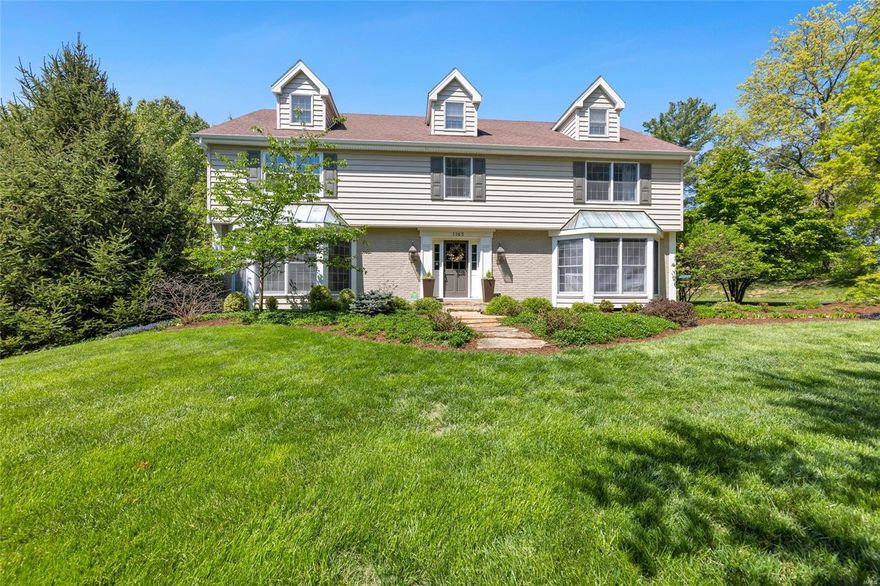 Stunning home on 1 acre lot, walkout LL & pool, in heart of Town & Country! You know you’re home when greeted by hardwood floors throughout main, light-filled living room & dining rooms each w/ large bays & custom moldings, and expansive family room that opens to your dream kitchen. Spacious family room has French doors to LR, beamed ceiling, built-ins, gas FP & flows into sunroom that is an ideal office/den overlooking yard. Gorgeous kitchen has custom cabinets, double oven, gas cooktop, breakfast bar, built-ins & access to deck for outdoor dining. This house is built to entertain in. Upstairs are 3 generous sized bedrooms, w/walk-in or custom closets. Large master suite has 2 walk-in closets & luxury bath. Perfect for work or play, the fabulous walkout LL has huge rec area, wet bar, large sleeping area/ office & full bath. Then head out to private backyard w/patio, hot tub, deck & incredible pool. Too many ideal features to list incl. custom cubbies in laundry. Parkway West schools. Additional Rooms: Sun Room