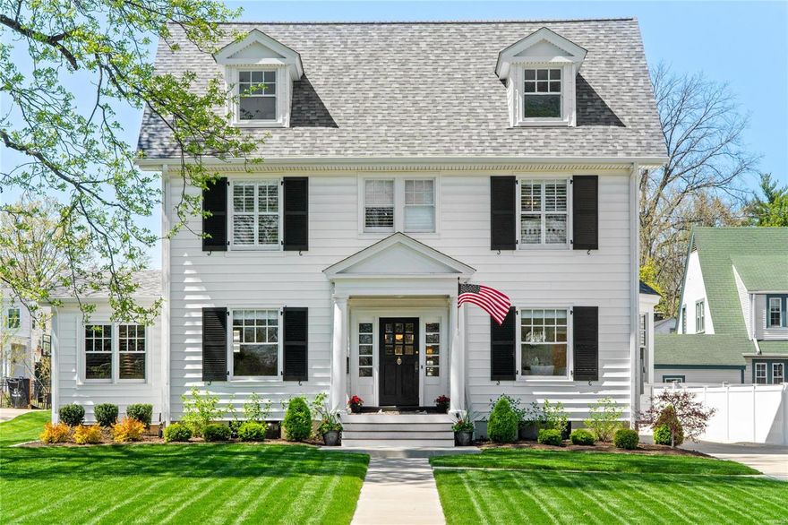 Timeless Kirkwood Home in Prime Walkable location. A seamless blend of old world character & quality new construction.  Extensive renovation/addition in 2022-2023. Historic elements remain like pocket doors & stain glass window. Custom craftsmanship in the wainscoting, hardware, & crown molding. White Oak floors throughout. Entry flanked by living Rm w/ FP & private office. Sep dining Rm w/ bay window connects to wet bar area w/ add’l fridge. DREAM Custom Kitchen w/ center island featuring Quartzite tops.  White ILVE Italian Eight Burner Stove! Built in high end appliances & glass inlay cabinets. Fam Room w/ built in bookshelves & Gas FP. Covered rear patio w/ Traeger Grill, heater, & TV. Primary Suite w/ Vaulted, Wood plank Ceilings & Recessed lights. His & Her Closets.  Primary Bath w/ dual vanity, stand alone tub, & glass shower. 3 other beds for the family. 2nd bath w/ 2 sinks. 2nd floor Laundry.  Fully heated/cooled 3rd floor Rec Room. Detached 2 car garage.  CLASSIC Kirkwood!