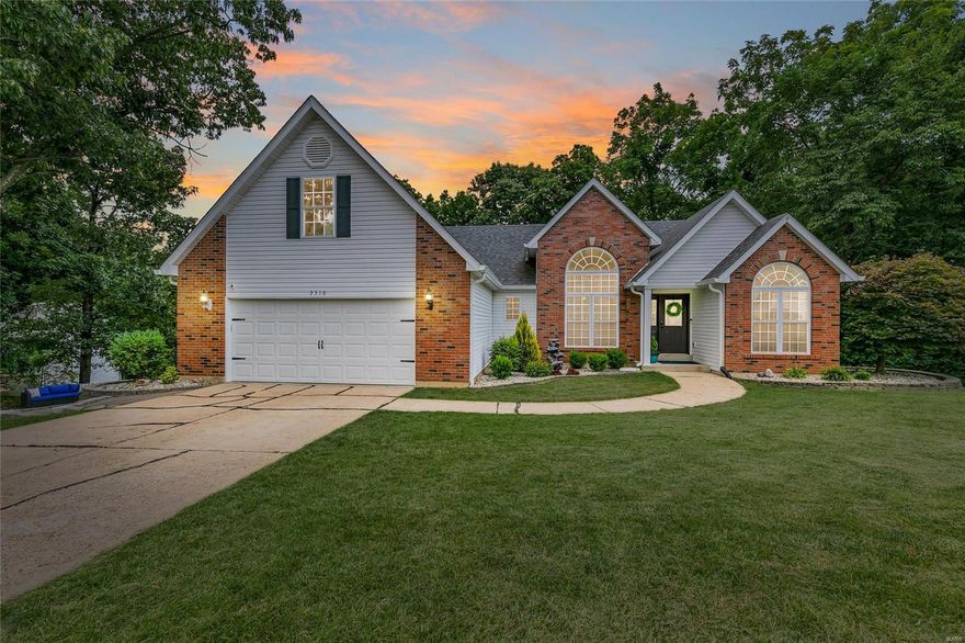 Nestled on an acre in the quiet gated subdivision of Eagle Farms, this atrium ranch is surrounded by nature and privacy. With over 3,000 finished square ft, boasting new ebony hardwood floors, new carpeting, new HVAC, kitchen and bathroom renovations, newer roof & gutters, and so much more. The master suite will impress with a sitting room, large master bath with double sinks, and walk in closet. The open concept main living features vaulted ceilings, a wood burning fireplace, and atrium windows that allow natural light to pour in. Main floor laundry! Three bedrooms and two full baths complete the main level, with a 4th room/office in the lower level which can be easily converted to a legal 4th bedroom. The walk out basement is open and bright, with recessed lights, media room, rec space, and plenty of storage area. Enjoy your morning coffee on the new deck, bonfires at the side yard fireplace, and gorgeous forest views from the backyard. Perfect home for all four seasons. Tour today!