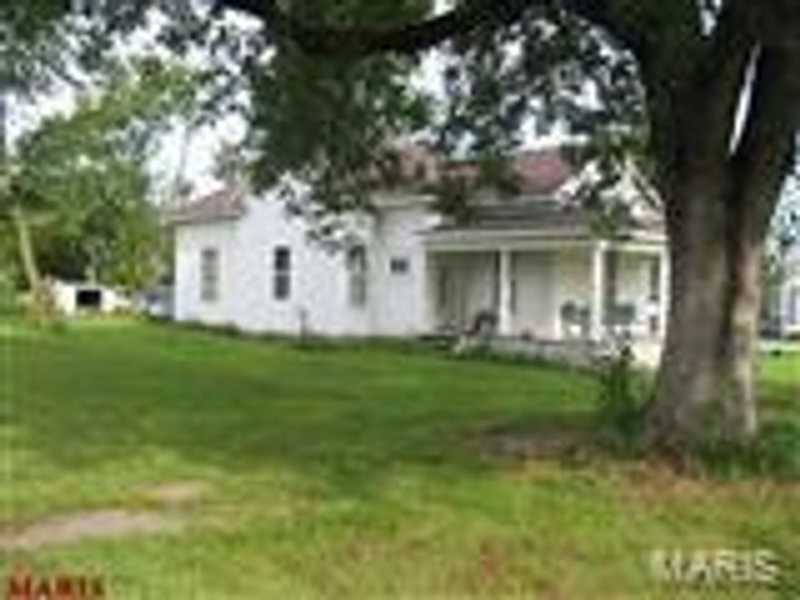 3 Bedrooms, 1 bath home, high ceilings, large rooms, updated cabinets, electric, central air, and huge front porch.  AGENT OWNED.