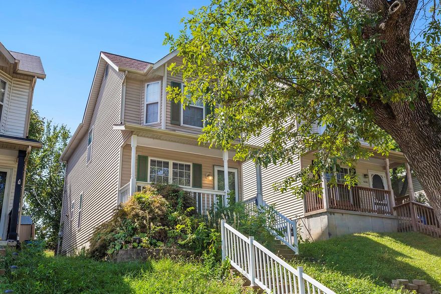 Beautifully renovated 2-Story home features 2 Bedrooms, 1.5 Baths, and over 1,600 Sqft of living space including the finished Lower Level. A charming covered front porch leads to the open concept Living and Dining Room combo with new vinyl plank flooring(2023) and baseboards (2023); Dining Room also has a new light fixture (2023). The Kitchen showcases new cabinetry (2023), new Formica countertops (2023), and a double sink (2023). As you walk upstairs, you will also notice the brand new carpet (2023) throughout the upstairs. You will love the large Master Bedroom featuring a bay window and walk-in closet. Down the hall, find a spacious 2nd Bedroom, and a nicely updated full Bath. The finished Lower Level offers new carpet (2023), and a new drop ceiling (2023). Additional highlights include a brand new washer and dryer (2023) - included, a new furnace (2023), all new Kitchen appliances (2023), Powder Room with new light fixture (2023) and sink (2023), and a 2-car tandem parking pad.