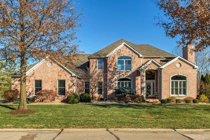 Schaeffer constructed full-brick 1.5 Sty in beautiful WindCastle. Impressive 2-sty foyer leads to private study with cathedral ceiling, floor-to-ceiling stone fireplace & French doors, formal dining room & spectacular great room with marble see-through fireplace, built-in bookcase & dramatic wall of windows. Chef’s kitchen with 42” white cabinetry, commercial grade appliances & 5’ center island adjoins light-filled breakfast / gathering room with brick & stone fireplace, butler’s pantry & atrium door that opens to screened porch. Spacious master bedroom suite with customized walk-in closet & Liston designed luxury bath with freestanding tub offers an appealing retreat. The 2nd floor extends the living quarters with 3 additional bedrooms, 1 with ensuite bath & 2 with Jack n’ Jill bath, plus bonus room. Lower Level entertainment space includes recreation room with wet bar, media room & full bath. Situated on a .9-ac lot with pool & patio with fireplace surrounded by landscaped gardens.