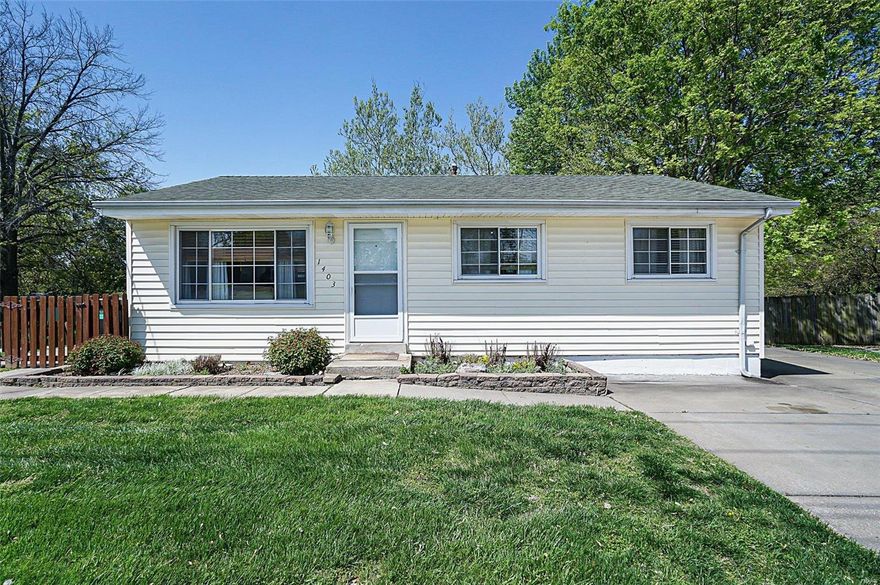 Welcome to this charming ranch home with adorable curb appeal!! This stunning 4 bedroom, 1.5 bathroom home boasts an abundance of natural sunlight, highlighting the beautiful hardwood floors throughout. A bright and airy eat-in kitchen is perfect for preparing meals and hosting gatherings with loved ones. Very large master bedroom was added on years ago and the other 3 bedrooms all are spacious with plenty of closet space. Step outside and experience the incredible backyard oasis, complete with a fenced in huge lot that's perfect for children and pets to play, or for hosting summer barbecues.  The walkout basement is unfinished but waiting for some extra living space to be added. Conveniently located close to highways, shopping, and restaurants, this home offers the perfect balance.  Don't miss out on this incredible opportunity to make this house your forever home!