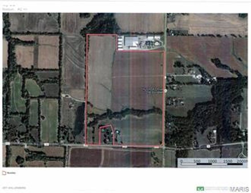 Eastern Warren Co MO Farm for Sale.   Get your piece of some of the best land  in eastern Warren County MO.   113 ac m/l located at the intersection of Hwy T and Hwy OO with blacktop  frontage on two sides of property. Great piece for future investment as the residential boom of St. Charles County  expands.  Less than 3 miles from I-70 and  less than 10 miles from Hwy 40/61.   Property is currently share cropped  with a local farmer.   Must call listing agent to schedule tour.  Do not disturb farmer or crops.