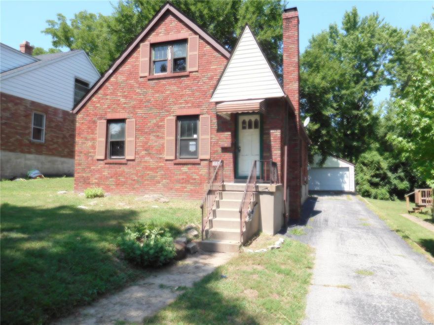 All brick, two car detached garage with enclosed porch & full basement.  HUD acquired property. Please refer to HUD website for the most recent bidding period details and information. Property being sold AS IS. All utilities are turned OFF. Please use discretion when showing and bring a flashlight. Case # 292-364998. 

FOR UTILITY TURN ON, APPROVAL MUST BE GRANTED IN ADVANCE FROM HUD’S FIELD SERVICE MANAGER. IN CASES WHERE PLUMBING DEFICIENCIES EXIST, APPROVAL FOR WATER TURN-ON MAY BE DENIED.