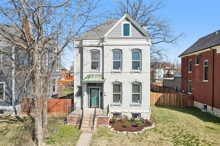 Stunning Victorian-style home in the heart of the desirable West End neighborhood has been fully restored with meticulous attention to detail. Sitting on a rare double lot, this 2.5-story, 2,300+ SqFt masterpiece is the epitome of character, featuring exquisite woodwork, soaring ceilings, and breathtaking hardwood floors. Every update has been thoughtfully executed—modernized kitchen and bathrooms, all-new electrical, plumbing, windows, HVAC, fresh paint, large deck and more—no detail was overlooked. The spacious kitchen boasts endless counter space, custom cabinetry, and stainless steel appliances, flowing effortlessly into the dining and living areas. Perfect for entertaining large or small gatherings. Step outside to a dream-worthy deck overlooking the expansive yard. Upstairs, the primary suite is complemented by three additional bedrooms and two full baths. This is a truly special home on an incredibly desirable block. You'll fall in love the moment you step inside!