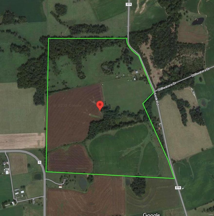 Located just North of Troy, MO this property is a total of 156± acres of mostly tillable land. The woods are home to native Deer and Turkey providing hunting opportunities. No known restrictions.Don't miss out on this wonderful piece of America's heartland!