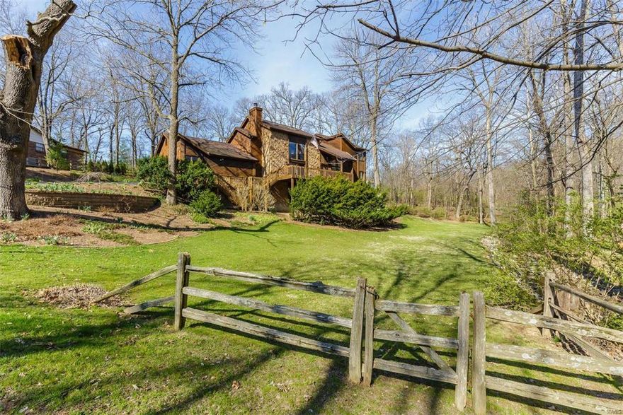 Best Kept Secret & Only (1)LUCKY Owner!Prepare to Fall in Love the Minute You Drive up to this Park Like Setting! Step Inside to be Wowed!Gleaming Wood Floors were Refinished 3/17. 2Sty Great Rm features a Ventless Gas Fireplace, skylights & New Carpet 3/17. Family Rm features a Wall of Windows to take in Mother Nature's View w/Towering Trees & Flowering Plants. Upstairs you will find the Master Suite w/Gas Fireplace & a Completely Remodeled Luxury Bath. Lighted Soaking Tub, Vaults, Planter Shelves, Tiled & Heated Floors & Walk In Closet. 2nd Deck Off the Master Suite & Skylight. Attic Fan,MFL, Built In Wall Safe, Gourmet Kitchen w/Under Cabinet Lighting, Granite Countertops & Backsplash. Insulated Pella Windows. Refreshing Inground Pool. Perfect for those Hot Sunny Days is surround by Lovely Landscaping.Finished W/O Lower Level offers a 4th Bedrm, Full Bath & Rec Family Rm.Sprinkler System, Skylights, the list goes ON! Come See for yourself.Admired by Many BUT could be Owned by you!