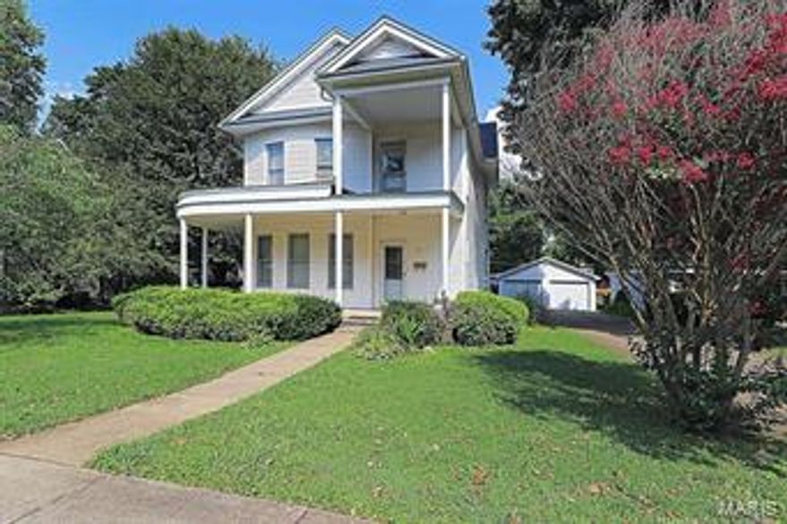 Beautifully kept and maintained historic home in Farmington! Owned by the same family for 56 years! Located nearby numerous historic homes in the area! Original wood trim, floors and doors! Lots of character and not something seen everyday! Home has a newer kitchen, includes garage, off street parking and private backyard. Utilities and windows have all been updated and costs are low! Very well insulated home! Lots of square footage for the price with tall ceilings and space for a big family close to town. This home is move in ready!