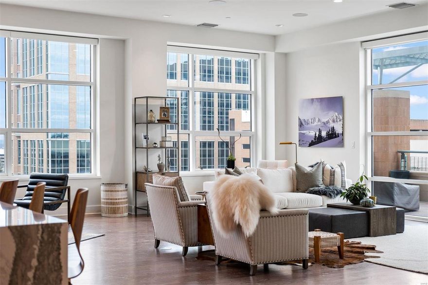 The grandeur of simplicity in the heart of Clayton! This Maryland Walk condo has been transformed with clean lines & a simple palette resulting in an elegant, contemporary space. One of the few updated 3 bdrms/3.5 bath units with over 2,800 sqft. Renovated kitchen open to DR and LR with linear gas fireplace, floor to ceiling windows & 2 terraces. Primary suite with updated bath, walk-in closet, plus room for sitting area overlooking urban lifestyle below. Two addt'l bdrm suites and a laundry room with service entry door that has been modernized to function as a mudroom/work space/storage & laundry area. Remote blinds, custom lighting, and so much more. Every inch of space is smartly utilized and revitalized with a sense of style that will not disappoint. Walk to restaurants, shops, schools & business district. 3 resident guest suites available to owners. Included in sale are parking spaces #253 & #254 in G2 garage and storage unit L-40 in G1 garage. Location: Corner Location