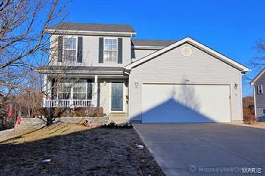 Seller being transferred! Immediate occupancy available! Must see inside to appreciate all this home has to offer! 3 bed & 2 1/2 two story home in Festus school district. Excellent location within walking distance to West City Park! Spacious 25 x 12 great room (that could be divided up to include formal dining area), hosting wood like flooring and gas fireplace. Bright open kitchen offering breakfast room with sliding doors leading to deck. Plenty of cabinets , all of the appliances stay including refrigerator, washer and dryer. Master suite host 2 large closet, ceiling fan and full bath. Bedroom #2 has a bump out section, perfect for a desk or built in shelving. A 3rd bedroom and full bath complete this floor. Unfinished basement with rough in for bath and a walk out, unlimited possibilities here! Priced to sell! sure to go fast!