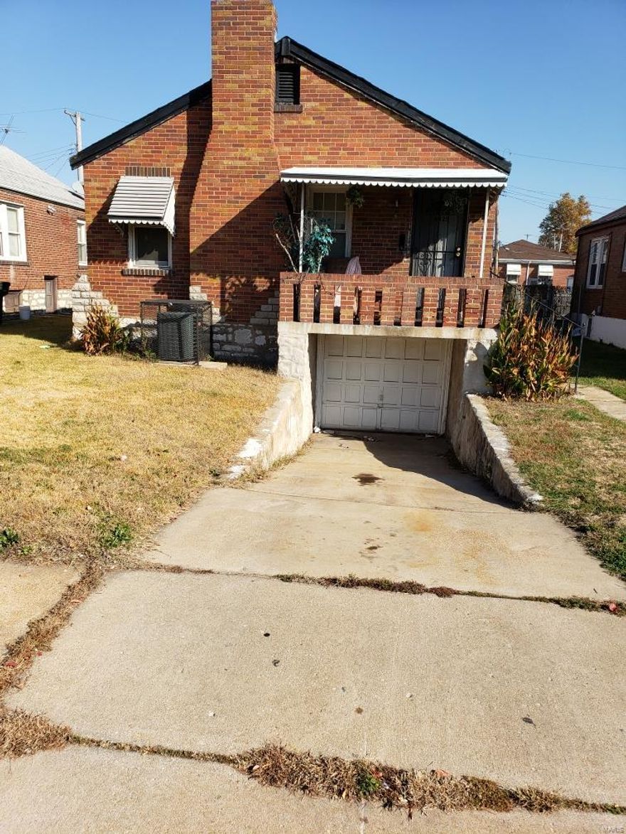 Welcome Home!!! Come check out this beautiful Brick home in Pine Lawn. Tis Brick home features 2 bedroom and 1 full bath. It also, features a nice sun porch!! Partially, finished basement. Long term tenants that wish to stay in home. Close to major highways and public transportation. Don't miss this one!! Special Sale Contract (Form #2043) required. Proof of funds or pre approval letter required with all offers. Additional Rooms: Sun Room