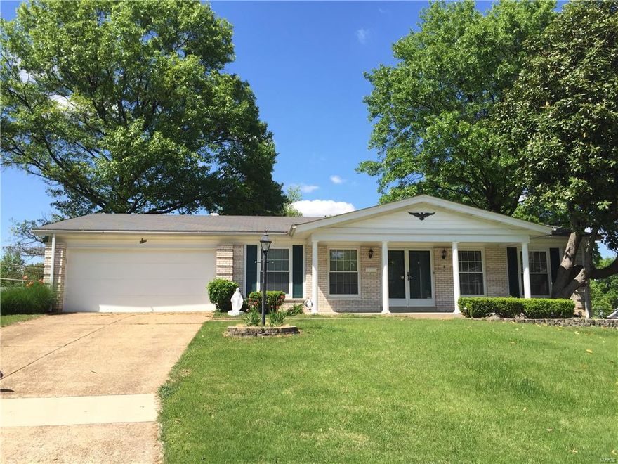 No Section 8 at this time. Freshly Updated Cul-De-Sac home located in Florissant, MO! This is a lovely 4 bedroom 2 full bathroom home in a quiet neighborhood. Walk into the entry foyer to find fresh paint, new carpet, and the move-in ready condition of this home! There are two living rooms in this home with plenty of space for entertaining, even a fireplace! The sliding patio doors open up to a large deck. The master bedroom is located in the front of the home and three additional bedrooms in the rear of the home. Each bathroom has been completed updated with new tiles and fixtures. Professionally Managed. Income requirements must meet 3 times the rent, credit score over 600, and excellent rental history are qualifications we look for in an applicant. One month deposit with approved application.