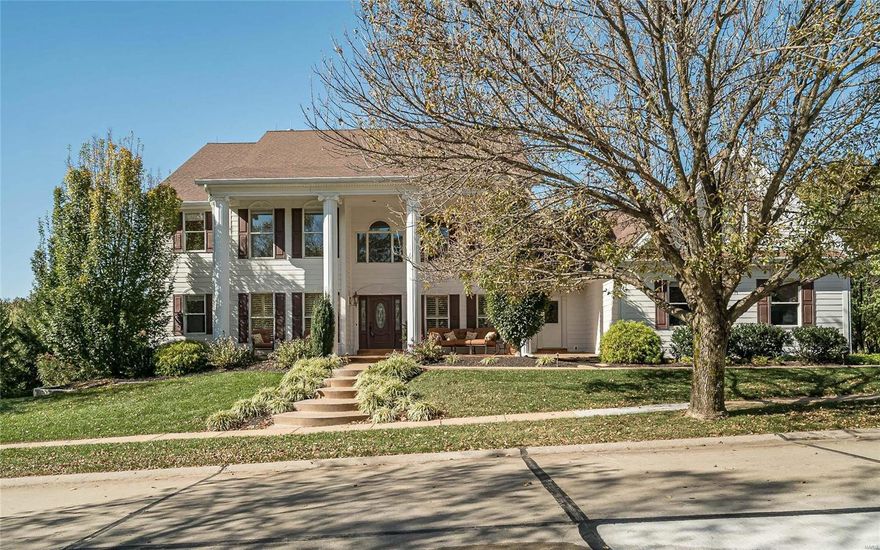 Stunning! 1.5 Sty home offers exquisite updates w superior finishes throughout, over 6200 sq ft of  living space and in-ground pool!  Gorgeous 2-story foyer with marble flrs, Formal DR, Private home office. Dramatic great room w/fireplace, wall of windows, built-in cabinetry, wet bar, fridge and remote shades. Outstanding Chef’s kitchen offers white custom cabs, Viking Prof 6-burner/griddle gas double oven, Subzero fridge, Corian counters, eat-in kitchen and breakfast room, custom walk-in and butler pantry. Relax in your Sunroom w/amazing view of pool and lush landscape. Main flr master suite offers 2 custom  closets, cove ceiling & ext. dr for spa access. Lux bath feat. updated cabs, stone counters/flrs and shower. Upper level offers bonus rm with built-in cabs, 3 bedrms (1 w murphy bed), 1 w/prvt bath, 2 share jnj bath. Spectacular! LL features fireplace, full bar, billiard, theatre, fitness & sleeping rm, full bath, wine cellar, outdr kitchen, wd burning fireplace and so much more! Additional Rooms: Sun Room, Wine Cellar