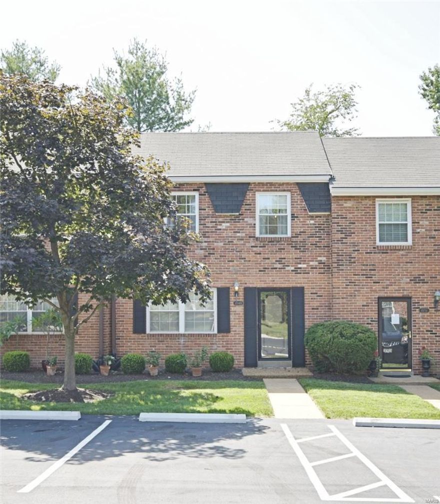 Own a townhouse in Kirkwood for UNDER $140K? Yes you can! Three bedrooms and three baths in popular Kirkshire for $144,900! Quick walk to North Middle School and close to all that Kirkwood living has to offer, this brick townhouse has already passed Kirkwood inspections. Very attractive with more living space than you could imagine getting in Kirkwood at this price, this condo has large open living room into dining room big enough for all of your entertaining and day to day needs! Bright kitchen with full pantry feeds into breakfast room with wood floors and walks out onto private patio. Great use of space! Upstairs has three nice-sized bedrooms with fantastic closets- Surprisingly large master suite has three closets and full bath! Replacement windows throughout. Large basement has sump pump and huge space! Enjoy the Kirkshire private pool for residents, included in condo association fee. Seller plans to do no repairs or other inspections. Location: Suburban