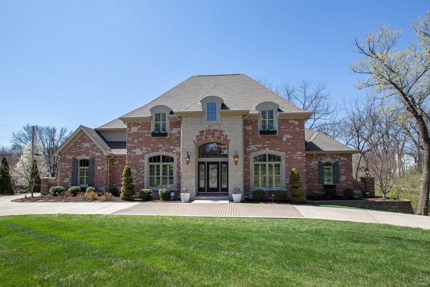 Spectacular 1.5-Sty, custom designed stone/brick home built by Award-winning F.H. Terbrock & Sons - Top-Rated Ladue Schools! This jaw-dropping 6 Bd, 5.5 Bth w/7000+ Sqft of living space has stunning architectural details, custom handcrafted moldings, gorgeous hardwood floors & desirable open floor plan. Main Floor features a grand Foyer, Study, formal Dining Rm, fabulous Family Rm, a Marc Christian custom designed gourmet Kitchen w/adjoining Breakfast Rm & light-filled vaulted Hearth Rm, lovely Powder Rm, Laundry Rm, fantastic Master Retreat w/luxury Bth. UL has 4 spacious Bd (2 en suite & a Jack/Jill Bth). W/O LL w/huge Rec Rm, wet bar, multiple sitting/gaming areas, Media Rm, 6th Bd, full Bth & several unfinished areas- including a workshop w/access to garage! Highlights: 4-zoned HVAC, whole house generator, central vac/security/irrigation systems, screened-in porch w/FP, 2 patios, O/S 3-car garage- just to name a few! Location could not better- walking distance to Spoede Elementary!