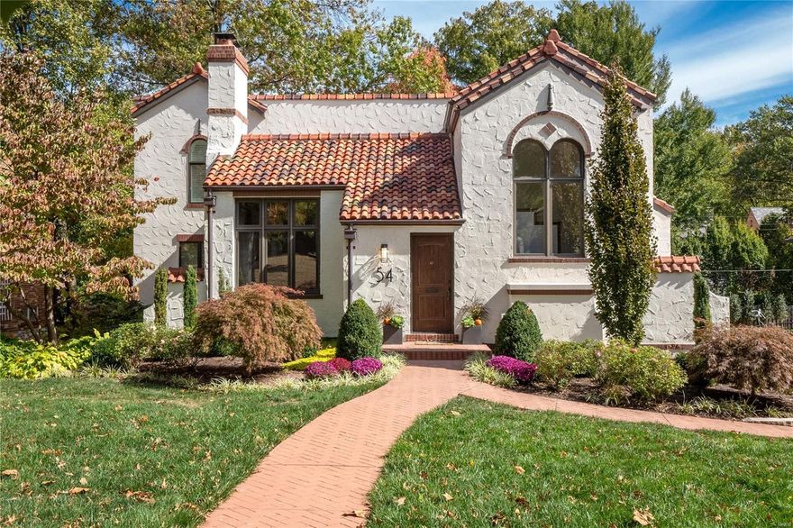 This enchanting c.1925 Mediterranean-style home in the esteemed Claverach Park showcases a masterful renovation. Behold over 4500sqft comprising 6BD, 4.5BA, large living areas, finished lower level, attached garage and more – all ingeniously concealed behind the original stucco façade. Be entranced by the stunning 2-story living room with soaring ceiling, exposed beams, ornamental fireplace, Juliet balcony & arched entry doors. Admire the craftsmanship & delicate use of timber in windows, doors, floors & custom cabinetry. Delight in the modern kitchen & exquisite dining room, ideal for entertaining. Explore the indulgent primary bedroom offering an opulent ensuite, double marble vanity & claw foot tub. Outside, picture lazy Sunday mornings reclining on your private deck, savoring the lovely leafy vista & landscaping. A perfect home commands a perfect location: this is one of the area’s premier neighborhoods with cultural/culinary delights, parklands and acclaimed schools nearby.