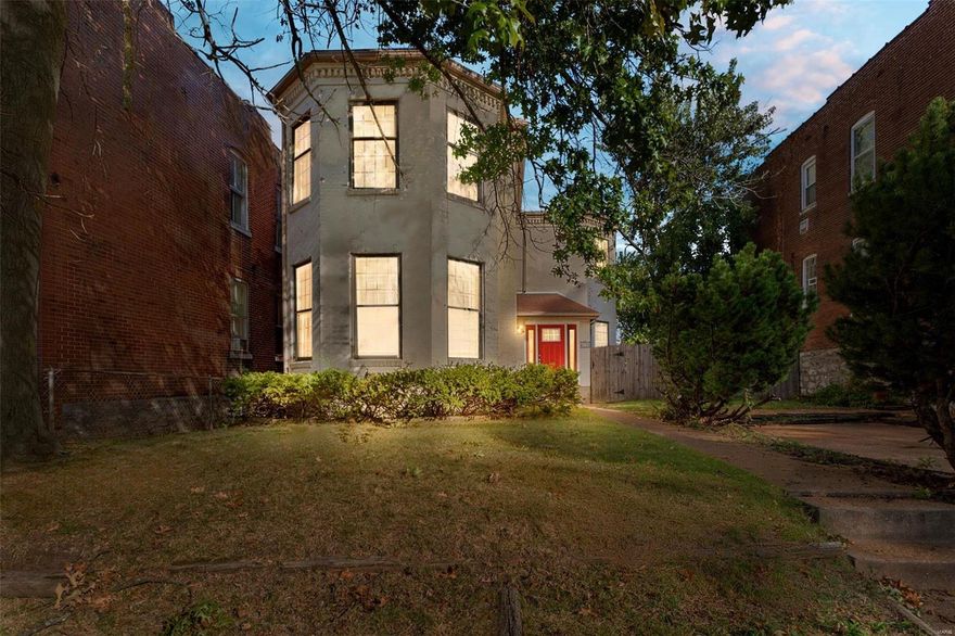 Prepare to be WOWed before even entering this stylish home of a bygone era.

The living room features a stage perfect for musical performances and entertaining. The dining room is also elevated, giving a stately, elegant feeling to any diner. The kitchen has lots of cabinet and counter space and is open to the bonus family room. Through the family room you'll find a HUGE back deck that is perfect for hosting family get togethers, birthday parties, weddings, you name it! The first floor also features a half bath with a pull chain toilet!

The 2nd floor features 3 large bedrooms and a bathroom straight out of a magazine! The saloon doors and stand alone shower add fun flare, and the large bathtub will keep you relaxing the night away. After your bath, you can enjoy a nice glass of wine on the rear balcony.

Everywhere you turn, this unique home smacks of character. You'll feel like a movie star every day and your house will become the go-to for all family functions and parties.