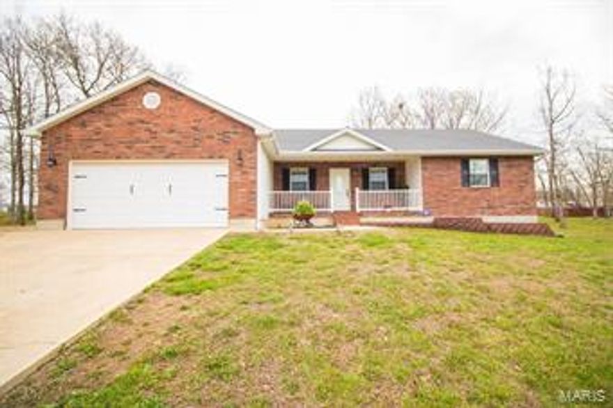 GORGEOUS home in the Highly Desired Northern Heights Subdivision!! This home has had a ton of updates!! Classic decorative brick front and covered porch make for stunning curb appeal. Walk into the living room with carpet for your comfort. Make your way into the kitchen/dining room area with access to the back deck. New flooring in the kitchen last month. Kitchen also features tons of counterspace and a pantry. Master bedroom with attached master bathroom. New tile in bathrooms installed approx 6 months ago. Additional updates include: brand new Traine HVAC system that is all electric heat pump installed last year to provide a low electric bill, new chain link fence last year, BONUS storage room in the garage, new LED lighting throughout the house. Over 1650 sq feet of living space and sitting on 0.65 acres m/l make this home a MUST SEE!!