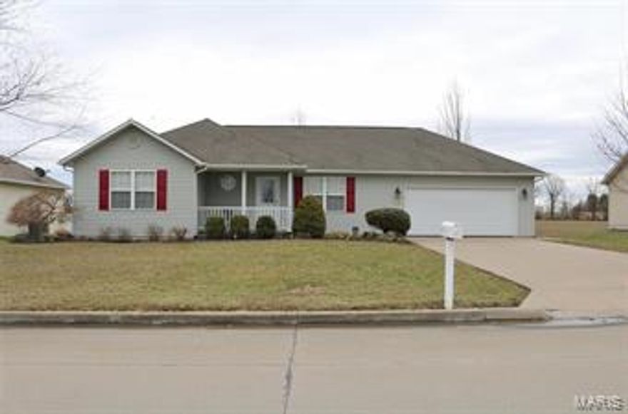 Built in 2006, this ranch style home offers 3 bedrooms and 3 full baths. Step inside the front door and you’ll be greeted by a vaulted ceiling expanding the living area, an open staircase and lots of natural light. Laminate flooring extends throughout the living room, hallway and bedrooms. The kitchen offers custom cabinetry with a glass tile backsplash and newer stainless steel appliances.  The master bedroom offers a walk-in closet with a private bath. Two additional bedrooms are located on the main level, as well as a guest bath. The main level laundry is conveniently located with access to the 2 car attached garage. The basement has been framed out to include a legal bedroom, family room and a full bath that is equipped with all fixtures. You’ll enjoy your morning coffee in the screened in porch. The backyard is fenced for your four-legged friends. A storage shed will remain for your landscaping tools. Beautifully maintained, inside and out, someone will be lucky to call this home!