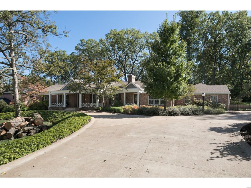 Built in 1955 but completely renovated, this home is a bright and spacious haven. Beautiful wood flooring flows through each room of this house, from the front entryway to the expansive great room and family room complete with fireplaces and skylight. An enormous open kitchen has all the space you need to test your skills. A huge island counter provides a wonderful work space. A breakfast nook with built-in seating is so convenient. The laundry room provides storage space and is beside the 3 car garage.  The master BR suite has lots of natural light.  A large walk-in closet and master bathroom with 2 sinks, a tub, and a shower complete the space. Two more BR on the main level each have their own bathroom. A finished LL has another BR plus more room for entertainment.  Outside, there is a gorgeous covered patio with vaulted ceilings and a fireplace sits beside a beautiful pool.  Multi-level landscaping turns this backyard into a cozy oasis. This home is a charming & bright space. Additional Rooms: Mud Room