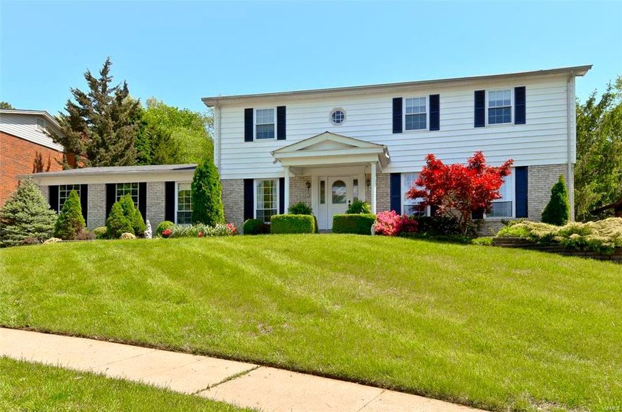 Need your space? Experience living with more space than you dreamed you could find! The great room and upper level of this house were designed to create exceptionally large rooms, closets and storage. Add to that recent updates throughout, huge finished basement and vaulted screened porch that brings the outside in! A beautiful living room big enough for large parties leads to the stunning porch with new carpet, patio and very private terraced yard rich with perennials. The heart of any gathering will be the gourmet kitchen with huge 8' granite island! New carpet leads upstairs to the four oversized bedrooms. Master suite has a newer bath ('15) with makeup niche, walk-in closet and french doors. Newer hall bath too! Bedroom 2 has three closets and french doors. Lower level is a dream! Rich new carpet in over 1500' of added finished living space, with family room, bath, kitchen and additional sleeping area, and still plenty of storage. Subdivision fee includes pool membership! Additional Rooms: Sun Room