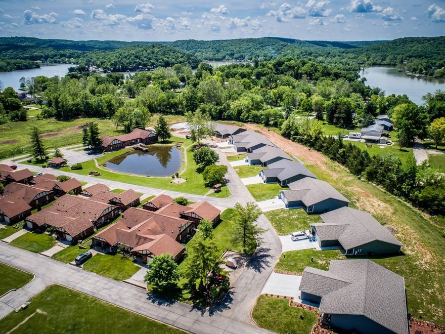 This 50 and older community is an amazing opportunity at the beautiful Lake of the Ozarks.  100 percent occupancy and a waiting list.  Approved by planning and Zoning for 104 units.  They are only at 44, so room to build.  Sewer, water and many other utilities in place for all 104.  Fiber optics being installed for cable and internet.  New upgrades to large clubhouse.  Room to grow rent roll, several month to month leases under market value.  Private fishing Pond and so much to offer tenants.  Close to 2 awesome Golf courses and fine dining.