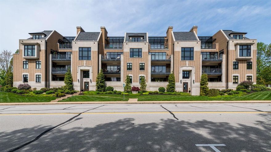 This chic and sophisticated condo had been completely renovated in 2021 with the highest quality finishes.  The custom designed eat-in kitchen seamlessly flows into the living area with floor to ceiling windows that opens to a lovely terrace with unobstructed views of Shaw Park.  A gorgeous wet bar adjacent to the kitchen is a mixologist’s dream.  The primary bedroom suite has three large closets, a luxurious bath with heated floors, and a wall of beautiful custom cabinetry. The second bedroom which can also be used as a sitting room or office and has a beautiful ensuite bath.  Both bedrooms have custom motorize blackout shades. The building is secure with an elevator, two parking spaces, and a private storage locker.  Located in one of the area's most central locations you can walk to the best of everything Downtown Clayton has to offer. Location: Interior Unit