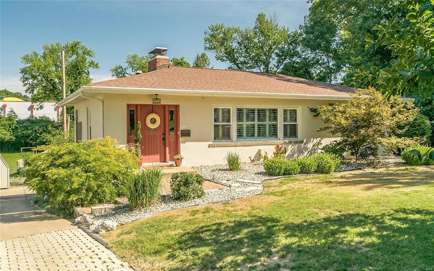 Beautiful 3 bedroom 2 bath Kirkwood ranch home with exquisite finishes. This home has been remodeled from top to bottom!  As you enter you are welcomed by gorgeous hardwood floors found throughout the main level. This lovely home offers a large kitchen with granite counters, stainless steel appliances, beautiful custom cabinets, and large windows with plantations shutters. Enjoy an open floor plan with a living room with a stone fireplace and dining room adjoining the gourmet kitchen. Both bathrooms have been beautifully updated. The professionally finished lower level has a kitchenette with stainless steel appliances, full bath, large family room, and a large bedroom with walk in cedar closet. For convenience both levels walk out to a backyard oasis offering a stamped & dyed patio, private deck, and additional lounging areas with extensive professional landscaping. This home is perfect for family fun and entertaining throughout the year!