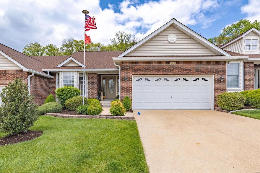 WOW! Get ready to be swept off your feet! AMAZING 3 bed 3 bath villa, 2 car gar, GORGEOUS fin LL, large screened in deck w/ maintenance free stairs, on PREMIUM lot backing to wooded common ground!! Relax inside the screened in deck while gazing at a peaceful view of wooded common ground & wildlife! Spacious liv. rm boasts large bay window w/ another view of the woods! Updated kit w/ granite counters & newer appliances. Split bd floor w/ private master suite on one end of main floor features cantilevered bay window w/ yet another incredible view of woods!  Master bath offers double bowl vanity, sep. shower, & jacuzzi tub.  Spacious 2nd bed located opposite side of main floor,  features bay window, large closet & hall bath right outside the door. Take a deep breath b/4 you head to the LL!  As you enter, fall in love w/custom wet bar, lg fam/rec rm w/ fp, 3 lg. windows w/ view of woods, bed, full bth, exercise rm, craft closet, & more! Lovingly cared for by original owner! GREAT LOCATION! Location: Ground Level, Interior Unit