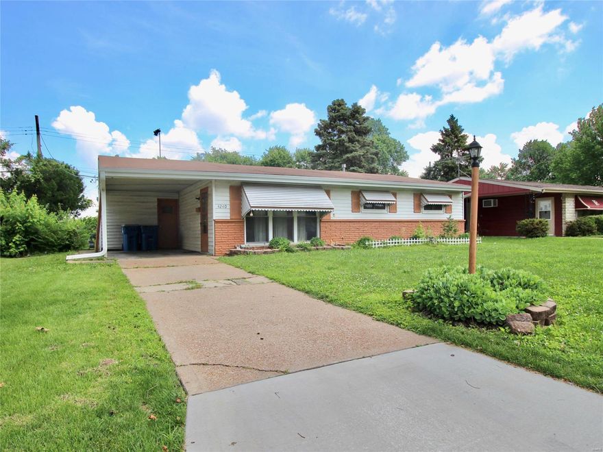Available for the first time in 28 years!  This beauty is ready for someone to make her beautiful again!  She has so much to offer at over 1100 square feet, 3 large bedrooms, expansive living room, an updated bathroom, a laundry room, covered patio, fenced yard, storage room, and carport.  The fenced yard overlooks Wot Park’s baseball field and walking trail!  The windows throughout are newer.  New flooring, painting the cabinets and walls, and repairing some deferred maintenance will make this a great home!  This home doesn’t have a basement; everything is on one level including the laundry. The area is very quiet and only minutes from dining, shopping, and major highways. This is a great house! Home is being sold As-Is. Some Accessible Features