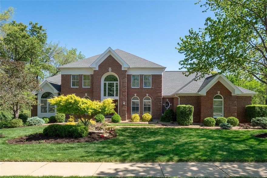 Stunning 1.5-story, 5-bed, 4.5-bath home in prestigious Wildhorse. Rare find with a flat yard, ideal for a pool. Upon entering you will be greeted by a grand foyer opening to a huge great room with views of a private backyard. Continuing through, notice the gorgeous new hickory floors throughout which flow into the chef's kitchen, featuring Viking appliances, custom cabinets, gas cooktop, granite countertops, and a walk-in pantry. Main floor vaulted primary suite with a huge bathroom, upstairs you will find a versatile loft, bedroom with a private full bath, and two additional bedrooms sharing a Jack & Jill bath. The LL features a wet bar, spacious rec room, workout area, and an in-law suite with a full bath. New composite deck, new garage doors/openers, exterior lighting, new doors, rear windows, and exterior siding, as well as 3 new 2-stage High Efficiency  HVAC systems with Dehumidifier/remote thermostats/fresh paint throughout. The community offers pools, tennis courts, and more.