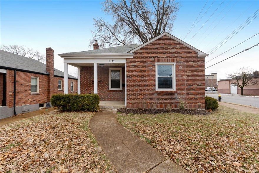 This adorable 2-bed, 1-bath ranch-style home in the heart of Clayton-Tamm is just a short walk to all your Dogtown favorites such as Heavy Riff Brewery, Felix's Pizza, and the Stone Turtle. Inside, you'll find dark red oak hardwood floors that flow seamlessly through the spacious living room, dining room, and both bedrooms. The updated kitchen is a chef's dream, featuring stunning granite countertops, custom cabinetry, soft-close drawers, and sleek stainless steel appliances. The bathroom has been thoughtfully updated and comes with a lifetime Bath Fitters warranty. The full basement provides ample storage space, while the fenced-in backyard is perfect for relaxing or entertaining. With a prime location, modern updates, and cozy charm, this home is an ideal choice for those seeking comfort and convenience in one of St. Louis' most desirable neighborhoods.