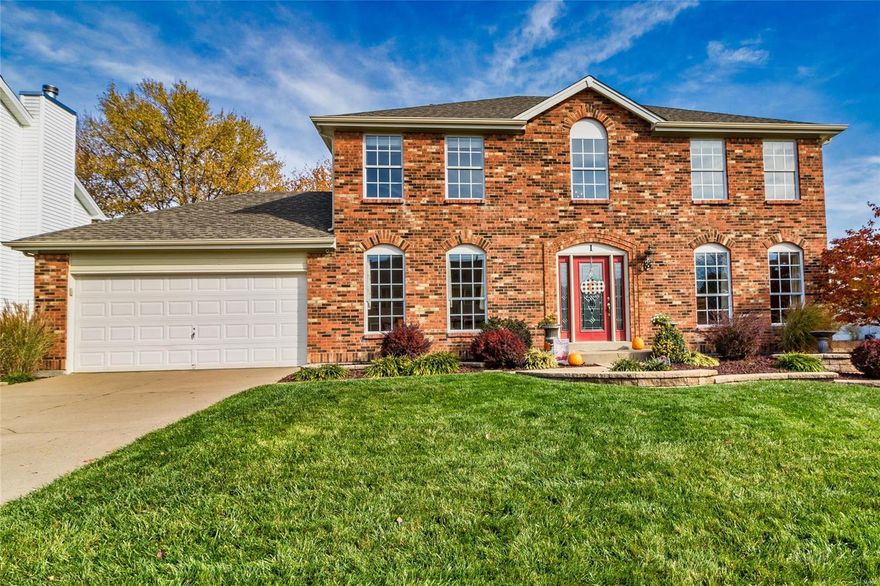 Stately two story in desirable Twin Chimneys subdivision. 4 bed 4 bath (2/2) Pride of ownership is immediately apparent. Noteworthy features include two sty entry foyer, custom molding, wood floors, ventless gas fireplace flanked by bookshelves, updated kitchen w quartz countertops, custom cabinets, backsplash, recessed lighting, center island & stainless steal appliances, main fl laundry. Atrium doors from breakfast room opens onto patio and level backyard.  Upstairs you'll find 4 spacious bedrooms and 2 baths, master suite includes walk in closet & updated master bath featuring new flooring, double vanity and oversized shower. Neutral paint throughout.  Finished LL includes wet bar and half bath.  Beautiful landscaping front and back.  Backyard includes it's very own basket ball court!  Twin Chimney's subdivision features lakes stocked for fishing, pool, tennis court & club house/facilities and is located near schools, restaurants and highways. COME SEE  Showings begin Friday.