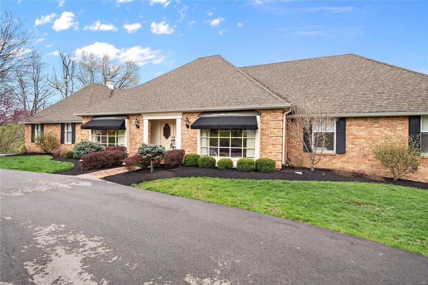 Pristine, picturesque, private, open, bright & light describes this magnificently updated 5 bedroom executive Ranch in Forest Hills Country Club Estates. Highly coveted walk-out Lot backing to 17th Hole of the Championship Course. No detail overlooked! Sellers pride of ownership & attention to detail shows throughout. Cooks dream kitchen w/ stainless appliances, pro gas range, DBL ovens, built-in refrig, quartz tops, custom cabs, & huge island/table. Open archway to elegant dining room w/ blown glass chandelier & bay window.  Great room has soaring ceilings, Italian chandelier, liquor closet. Glamorous Master Suite w/ walk-in closet dbl sink, garden tub. Large 4 secondary bedrooms. AMAZING  WO lower level features phenomenal Custom wood bar w/ antique brass rail, spectacular 400+ bottle Wine Room! Game Area, TV Area w/ gas fireplace, full bath, HUGE laundry rm. Custom paver patio w/amazing golf course views! Country Club Living at its finest. Walk & ride golf cart to FHCC. Additional Rooms: Mud Room, Wine Cellar