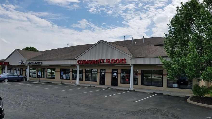 Multi-Tenant Flex Building 

11,900 s/f (Masonry Block construction) 
(4 units) Each separately metered
6,000 s/f can be available for an owner/user
(2) long term tenants
Grade level drive in door on each unit
18’ clear height in warehouse
Fully heated warehouse
High-end interior finishes within each unit
Highway 70 frontage offering high visibility
Quick & easy access to/from Highway 70 and Hwy. 40/64 
Located in Wentzville, MO (Fastest growing city in the State of Missouri) Location: High Traffic, Hwy/Interstate Frntg, Other