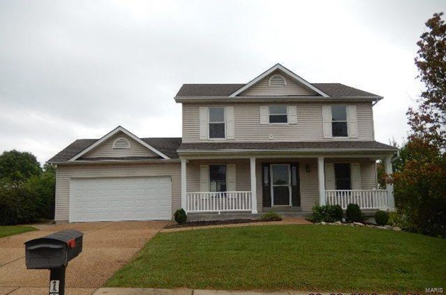 Corner lot -- 2 sty -- 3 bdrms and 2.5 baths with 2 car garage!! Open concept, fireplace, bay windows in the great room and in the master bedroom, 2nd floor laundry, spacious fenced backyard, breakfast bar in the kitchen....what more could you ask for? The seller has completed many updates including the roof, flooring, and neutral paint.  Nothing left to do but move in.  Great location in the Stone Meadows subdivision off of Perry Cates Rd. This is a Fannie Mae Homepath Property. SpecialListingConditions: Foreclosure