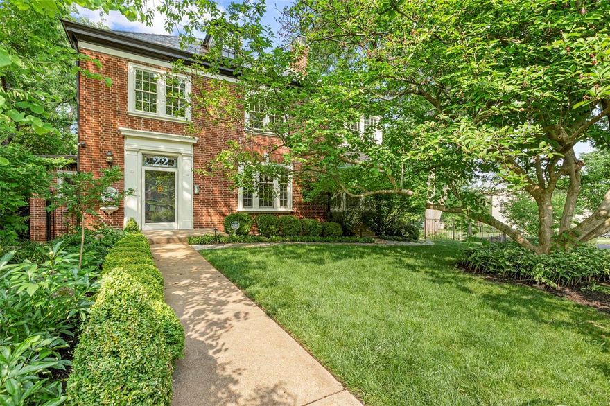 Professional pics and video coming soon.  Nestled in the historic & charming University Heights neighborhood, this luxury residence, with its timeless elegance & grandeur captures the essence of a bygone era while offering the modern luxury updates & unmatched level of elegance. The meticulously landscaped grounds boast lush gardens & tranquil pathways, creating an idyllic retreat steps away from the Delmar Loop & Washington University. Rich hardwood floors throughout the home & abundant natural light define the living spaces. The chef's kitchen is a culinary masterpiece, outfitted with top-of-the-line appliances, custom cabinetry, & a spacious island for both cooking & socializing. Just off the kitchen, your spacious deck provides a charming spot to entertain while overlooking the picturesque backyard. The primary suite is a haven of luxury, featuring a private sitting area, a lavish en-suite bathroom with a tub and a walk-in shower and a separate dressing room that rivals a boutique. Additional Rooms: Wine Cellar