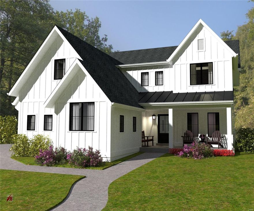 Great opportunity to live in a brand new home that features the latest designer trends throughout. This 2 story home will feature 3,269 sq ft on the first two floors with 825 sq ft of finished space in the lower level. A total of five bedrooms and four full baths & a main floor powder room.  There is a generously sized hearth room off the back of the home that adds to the many features that this home offers. Expect all of the high-end finishes that are standard to all this builder's tradition and reputation and the full-service experience that makes the home building experience as smooth as possible.  Standard finishes include wood floors on the entire 1st floor, top-of-the-line lighting & plumbing fixtures throughout, a luxury master suite with a large walk-in closet, an outdoor sprinkler system, 3 car side entry garage & finished lower level that includes a bedroom, full bathroom, and rec room.  Construction has started with an end of 22 completion date. COOL: 14 SEER+