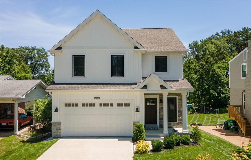 Welcome to the epitome of luxury living in a desirable Brentwood location. Built 2.5 years ago, this meticulously crafted 2 story residence spans over 2800 sq ft of pure elegance and modern style, boasting 4 bedrooms, & 2.5 baths. The gourmet kitchen is a culinary dream with quartz countertops, walk-in pantry, center island, & top-of-the-line appliances. The kitchen extending to the dining area & spacious family room featuring a gas fireplace is ideal for both casual family gatherings & elegant entertaining. Step outside to the spacious rear yard, complete with a composite deck that is perfect for morning coffee or evening cocktails. A spacious patio off the walkout lower level provides additional outdoor entertaining space. The luxurious master suite is a sanctuary unto itself, featuring generous sized closet, double vanity, relaxing tub & separate shower w/custom tile. Don't miss your opportunity to experience this unparalleled blend of comfort, sophistication, & modern convenience. Additional Rooms: Mud Room