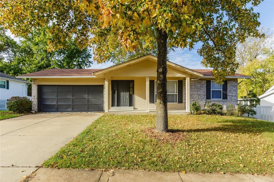 Wait until you get a look at this beautiful ranch home in the back of the Briarcliff Subdivision!  All new laminate flooring in the living areas and freshly rehabilitated hardwood flooring in the hallway and bedrooms.  Fresh paint on the walls and updated lighting throughout the main level.  The living room and kitchen have newly installed canned lighting and there are new ceiling fans in all the bedrooms.  The kitchen has new counter-tops, a new sink and new backsplash, as well as a small pantry  The family room has a brand new gas fireplace and access to the large rear patio.  The baths have been updated with new mirrors and lighting and the hall bath tub and tile are glazed white.  The large walk-out basement is just screaming to be finished into a recreation room.  Best of all is the location and the view as the home backs to a large lake and common ground in the subdivision behind this one.   This offers privacy and a beautiful setting - you cannot build a view!