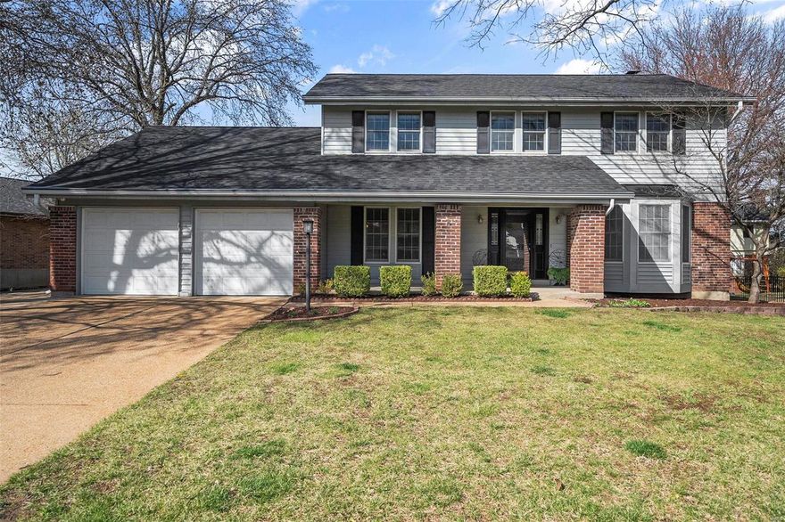 Welcome to this lovely two story home situated in a great Shrewsbury location on a quiet cul de sac. This home has been meticulously cared for and boasts 4 spacious bedrooms, 2.5 baths, inclusive of a nicely updated primary suite bath. Enter into the front foyer, which is flanked by a formal living area with bay windows and formal dining room with beautiful wood floors. The large family room also with wood floors, gas burning fireplace, wet bar and sliding glass Pella doors opens onto the rear patio.The kitchen with newer appliances, eat-in counter and large breakfast room also open out to the rear patio. The first floor includes a sizable laundry room and easy access to the attached two car garage. The expansive basement would make for a fabulous recreation room. This one is ready for your family, and your special touch. Shrewsbury occupancy code compliant. Note:Carpets are in really good condition. The spots are where the seller put ice on them trying to get the pile to come back up.
