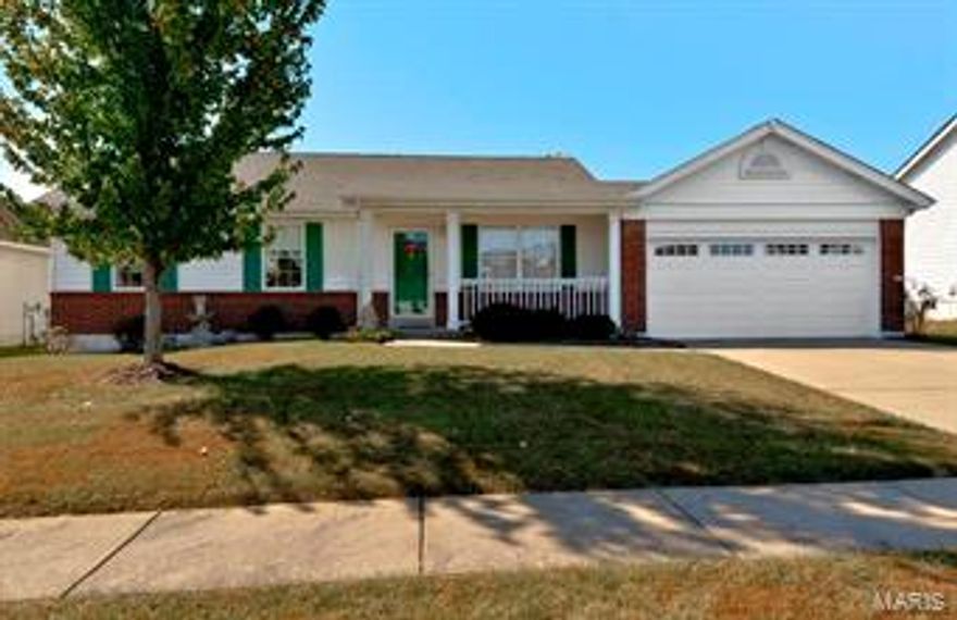 This well maintained  3 bed 2 bath ranch home is ready for new homeowners! Upon entry the open living area offers a guest closet, vaulted ceilings, plant shelf, and opens to a nice size eat in kitchen. The kitchen has plenty of cabinet space, new laminate  wood floors, and a separate food pantry. Down the hall find the 3 bedrooms, 2 bedrooms  share the hall bath and the Master Bedroom has its own full bath! Plenty of closet space, main floor laundry room, 2 car garage with new garage doors, new roof, new hot water heater and much more! Walk out to the huge level, fenced, back yard. The lower level awaits your personal finishes. Better Hurry this gem won't last!!