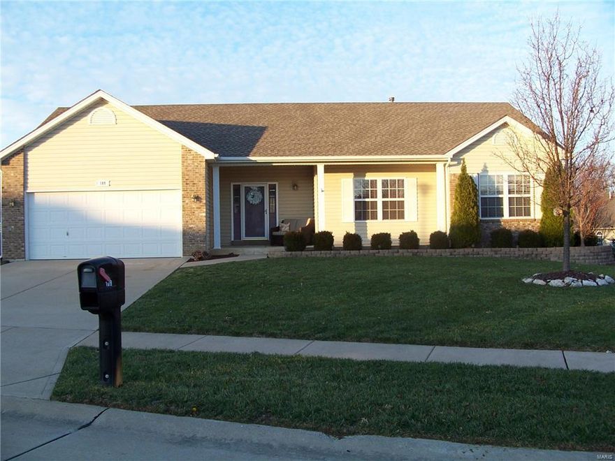 Better than new 4 bedroom ranch in quiet, convenient subdivision.  4 bedroom, 3 baths, 2 fireplaces, wood floors, granite counter tops, loaded with extras.  No maintenance deck, fenced yard.  Come see your new home!  This one will be gone fast!