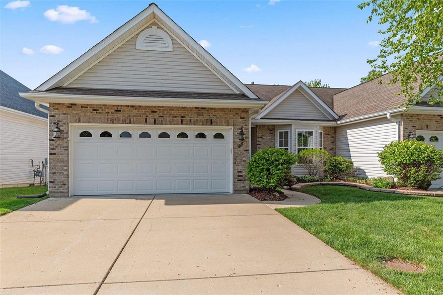 A beautiful Dames Park Villa with one of the best views in the community overlooking the lake! Entering the home you are welcomed with hard wood floors, a gas fire place and an abundance of natural light from the back atrium. The main floor offers two bathrooms and two bedrooms, including a mater suite with a walk in closet, double vanity, jetted tub, and separate shower. Conveniently located in the mud room is a main floor laundry. Just steps out of the kitchen and breakfast bar is a screened in covered back porch overlooking the lake. The partially finished lower level has one bedroom, one bathroom, a living area, and a kitchen that makes a great area for guest to stay or simply to entertain. There is also still plenty of room for basement storage with custom shelving already in place. It is not often that Villas come available at Dames Park, especially with the views that this one has to offer. So don't miss your opportunity! Additional Rooms: Mud Room