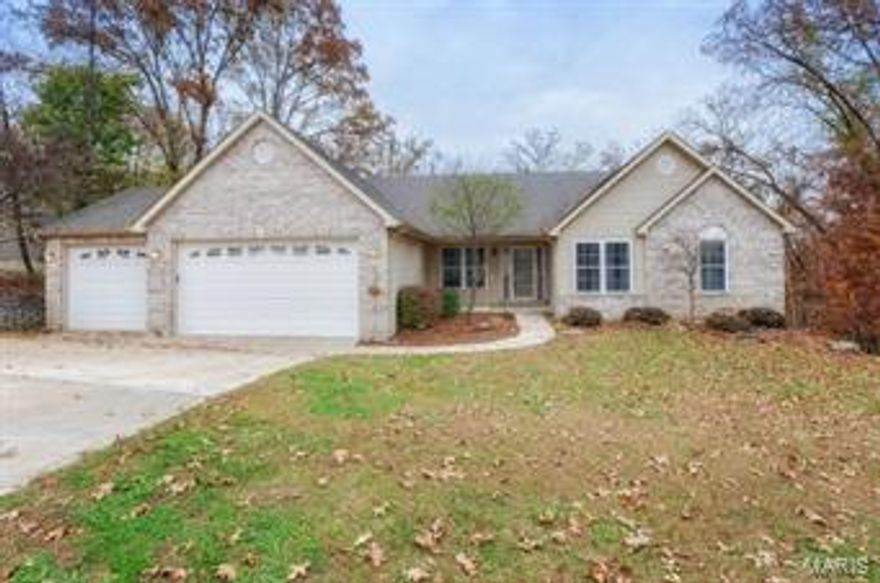 Stunning atrium ranch, nestled on a private .52 acre lot, in the sought after Tiara at the Abbey Subdivision. 5 Bdrms/3.5 Bths & 4300+ sqft of living area w/LL. Foyer w/French Doors lead to the Office/Den (could also be Bdrm) & Dining Rm w/wood floors & inlay. Vaulted Great Rm w/cozy gas frplc & atrium windows. Gourmet Kitchen w/maple cabinets, breakfast bar, lots of counter space, Jenn-Air appliances, pantry, Breakfast Rm & Sun Rm w/door leading to deck. Vaulted Master Ste w/his & her walk-in closets, luxury Bth w/jetted tub & garden window. Add’l Bdrm, Full Bth, Powder Rm & Mud Rm/Laundry Rm complete Main Floor. Beautiful spindled staircase leads to LL w/bright & airy Atrium, large Rec Rm, Wetbar, Dining Rm, Safe Room, Large Bdrm w/Kitchenette, Jack & Jill Bath & 2nd Bdrm. Relax outside on one of the two decks & admire the gorgeous backyard. Great location ~ close to golf courses, sports complexes, parks & camp/picnic grounds. Easy access to Hwy 55! Additional Rooms: Mud Room